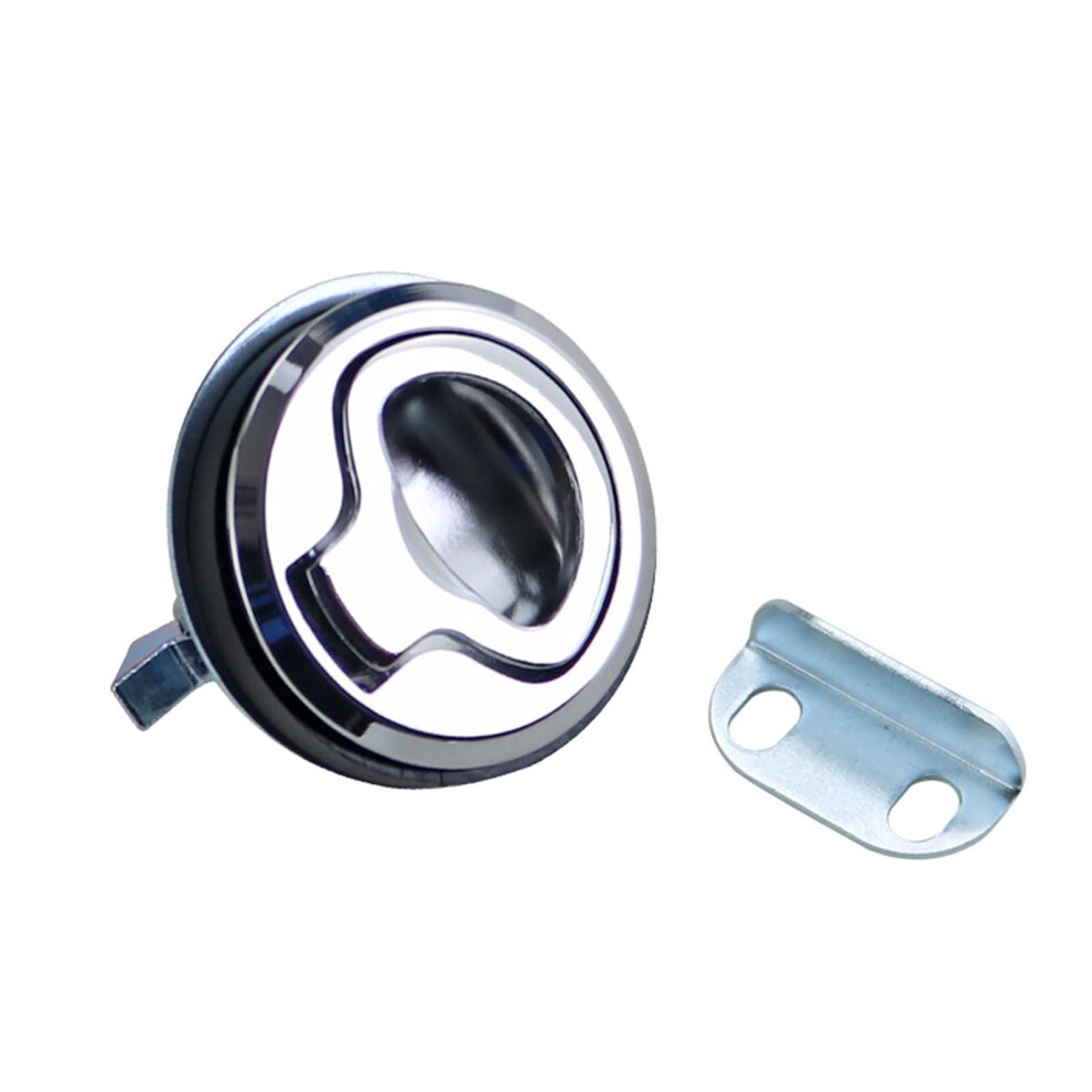 Industrial Cabinet Lock Zinc Alloy Flush Embedded Drawer Latch With Secure Glossy Finish 1Pcs 9351714728942