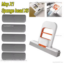 Strong Absorbent Mini Mop Dust Removal Portable Cleaning Mop with Sponge Mini Sponge Mop Wet and Dry Bathroom Desktop Glass