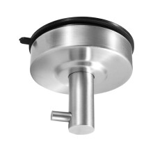 Stainless Steel Suction Cup Hook HeavyDuty Removable Wall Mount Towel Hanger for Bathroom