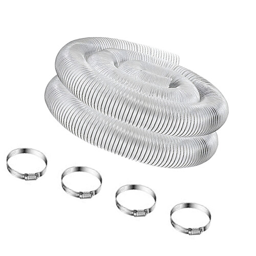 Thick PVC Dust Removal Hose 6m Flexible Featuring Improved-6.5m