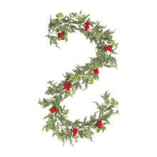 (Style B) Christmas Garland Artificial Wreath Winter Greenery Garland Cascading Garland