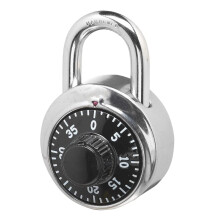 Combination Padlock with Tamper Resistant Design and Fixed Factory Password for Gym Locker Security