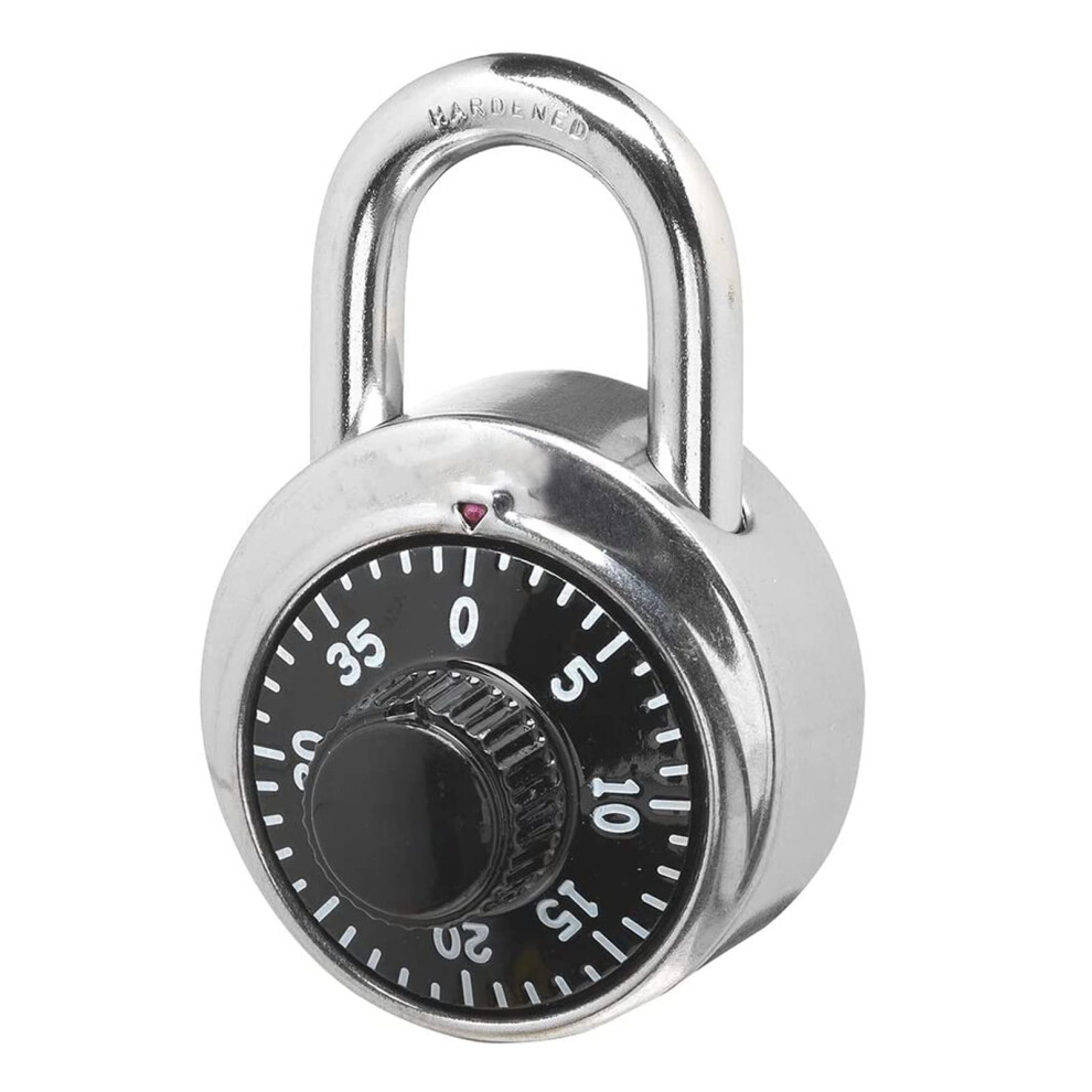 Combination Padlock With Tamper Resistant Design And Fixed Factory Password For Gym Locker Security 9330225328308