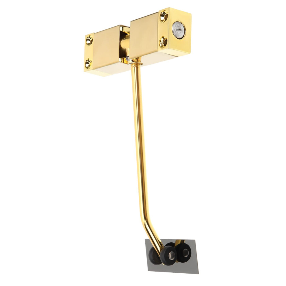 Automatic Door Closer For Home Security, Spring Loaded Hinge With Easy Installation And Compact Design 9771547853985