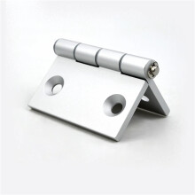 Furniture Hinge Silver Metal Cabinet Door Hinge Smooth Door Movement Easy DIY Installation 1Pcs