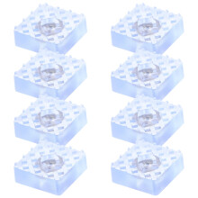 8pcs Adjustable Anti Vibration Pads for Washing Machine and Refrigerator Noise Reduction Floor Protectors