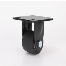 Heavy Duty Caster Wheels 3 Inch Directional with Brake, 600KG Load Steel Industrial Casters for Equipment