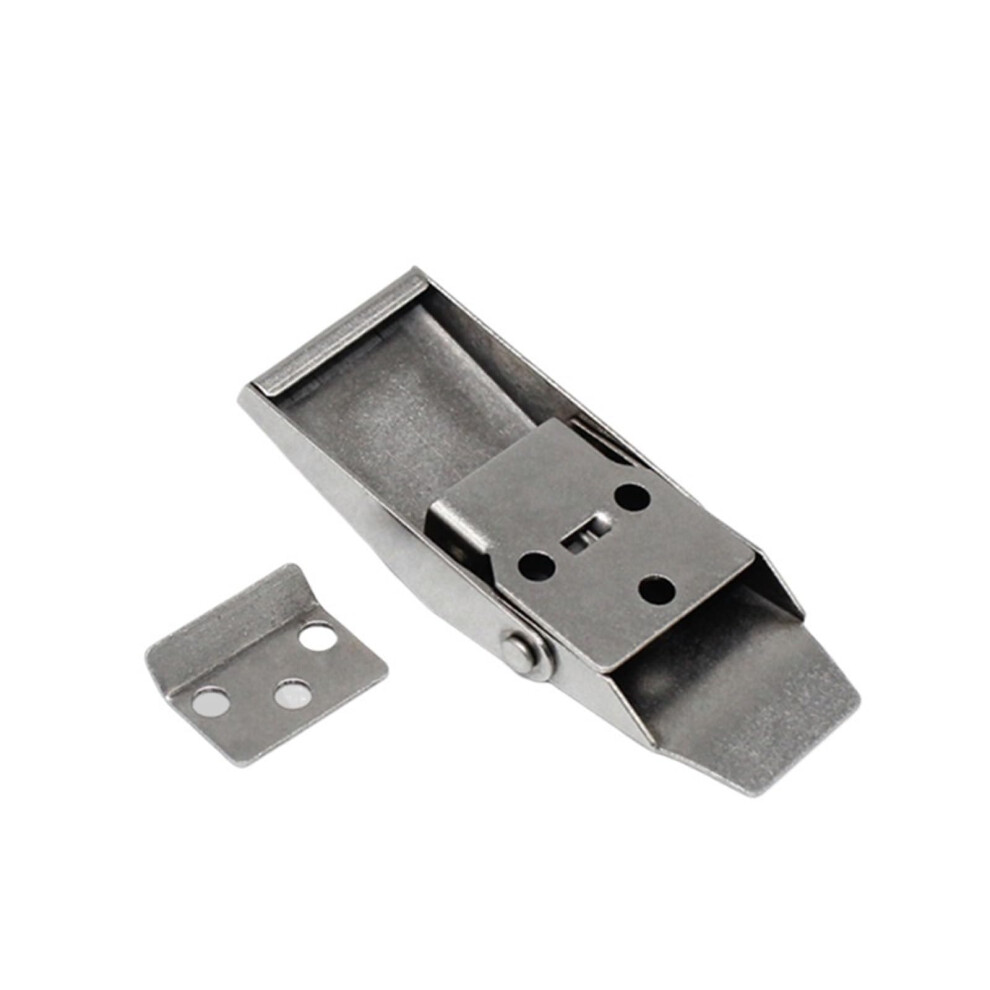 304 Stainless Steel Concealed Cabinet Latch, Hidden Installation, Spring Loaded, Corrosion Resistant 9771547854357