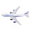 747 Alloy Plane Model 14.3cm Wing, 15cm Body Base 1