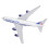 747 Alloy Plane Model 14.3cm Wing, 15cm Body Base 2
