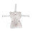 Soft Newborn Bath Cushion Pad White Star Pattern 3