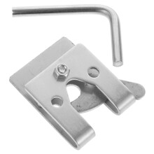 Gate Latch Lock for Dog Crates and Fences, Durable Wear Resistant Safety Lock, Easy Install