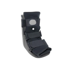 Small Short Orthopedic Walking Boot for Foot Injury Recovery, Rigid Immobilization and Full Protection