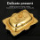 European Vintage Alloy Butter Plate - Rectangle 6