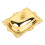 European Vintage Alloy Butter Plate - Rectangle 12