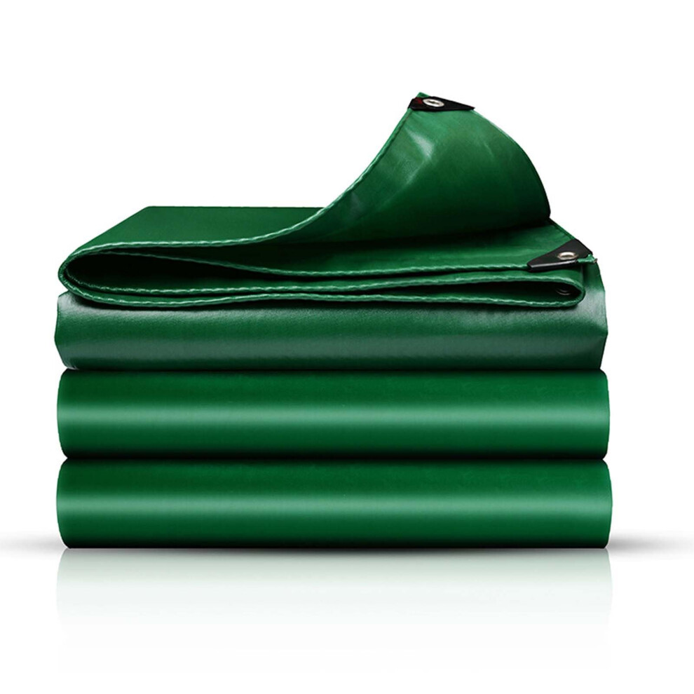 Heavy Duty Waterproof Poly Tarp Cover 23X23â¯Ft With Reinforced Grommets, 15Â¯Mil TearâResistant Tarpaulin For Outdoor Camping Patio Boat 9771547854845