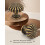 Antique Brass Cabinet Knobs 5 Pack, Vintage Drawer Pulls for Dresser with Solid Zinc Construction 3