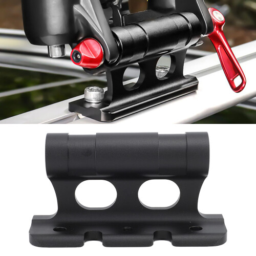 Black Bicycle Fork Mount Car Roof Rack Accessory 1