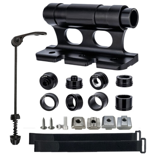 Black Bicycle Fork Mount Car Roof Rack Accessory
