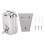 Stainless Steel 500ml Wall-Mounted Soap Dispenser 2