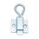 Gate Latch Lock, Spring Loaded Pull Ring Lock for Automatic Sliding Gates and Cabinets, Durable Metal Alloy 1