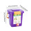 (Without Fork) Kitchen Compost Bucket Garbage Can Tight Buckle Easy to Move Modern Waste 4