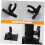 20Pcs Durable Cabinet Plinth Clips for Kitchen Kick Board Snap‑Fit Secure Hold and Level Support 4