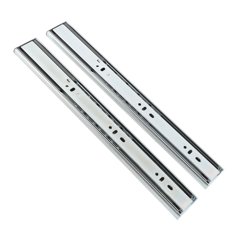 14In Side Mount Drawer Slides, Double Spring Steel 4931393646871