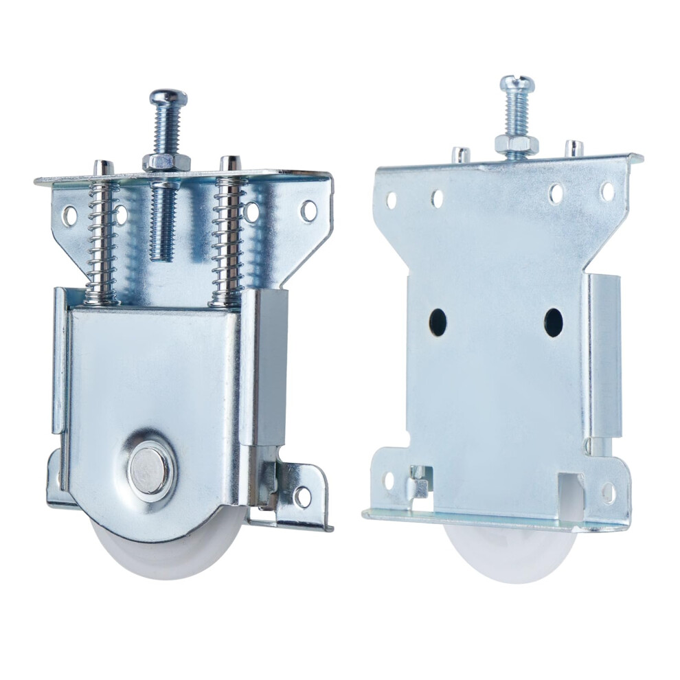 Sliding Door Roller Assembly 2Pcs Silent Smooth HeavyâDuty Closet Door Wheel Replacement For Mirror Wardrobe Doors 9073542998792
