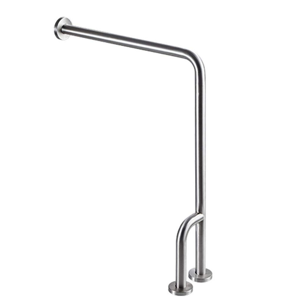 Bathroom Grab Bar 304 Stainless Steel UShaped NonSlip Handrail for Elderly LeftSide Shower Armrest
