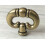 Vintage Drawer Pulls Antique Silver Ring Design with Back Plate Zinc Alloy Knobs for Cabinets 2