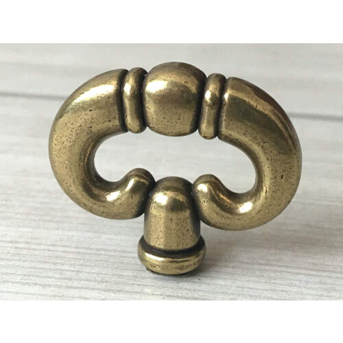 Vintage Drawer Pulls Antique Silver Ring Design with Back Plate Zinc Alloy Knobs for Cabinets 1