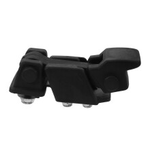 Truck Toolbox Latch Replacement with Durable Spring and Rubber Buckle, Quick Install Dustproof Design