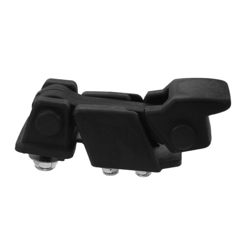 Truck Toolbox Latch Replacement with Durable Spring and Rubber Buckle, Quick Install Dustproof Design
