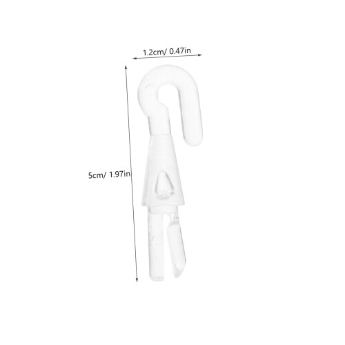 6pcs Blind Wand Replacement with Secure Hook Connection for Vertical Window Blinds Easy Snap Installation 1