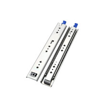 Heavy Duty Drawer Slides 53mm Wide Full Extension Ball Bearing Locking Design for Cabinets