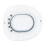 Folding Toilet Sitz Bath Grey PP/TPR, Perineum 7