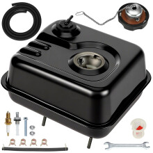Pressure Washer Fuel Tank Replacement Kit for 212cc Engine with Secure Chain Gas Cap and Vent Valve