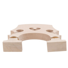 Violin Bridge Maple Wood Adjustable Brass 1/8