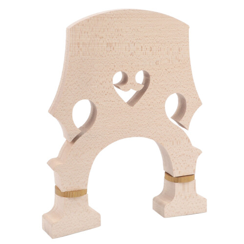Violin Bridge Maple Wood Adjustable Brass 1/8 2