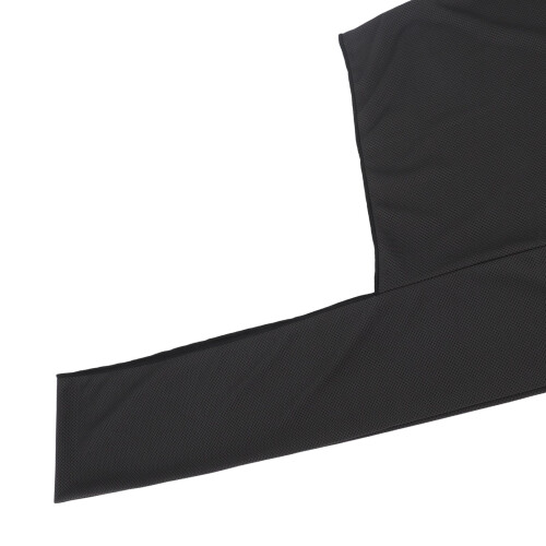 U-Shaped Cooling Hoodie Towel 93g Microfiber Black 1