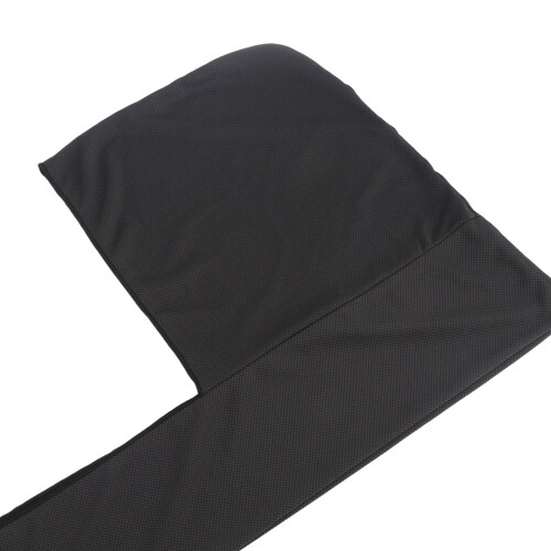U-Shaped Cooling Hoodie Towel 93g Microfiber Black 2