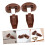 2 Sets Drawer  Kit with Track Guides and Glides for Smooth Drawer Operation and Easy Slide Replacement 3
