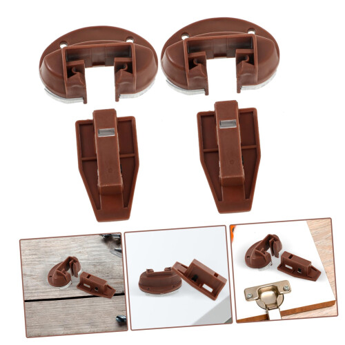 2 Sets Drawer  Kit with Track Guides and Glides for Smooth Drawer Operation and Easy Slide Replacement 2