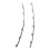 Chrome Front Bumper Grille Trim L/R Octavia 5E 1