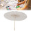 Kids Paper Parasol, White, Bamboo DIY 58cm/22.8in 15