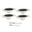 8pcs Self Adhesive Caster Wheels for Storage Boxes, Smooth Quiet Mobility, Durable Stainless Construction 2
