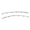 Chrome Front Bumper Grille Trim L/R Octavia 5E 2