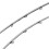 Chrome Front Bumper Grille Trim L/R Octavia 5E 5
