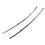 Chrome Front Bumper Grille Trim L/R Octavia 5E 6